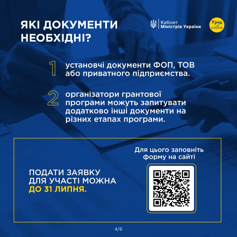 Як отримати грант до $15 тисяч українським підприємицям