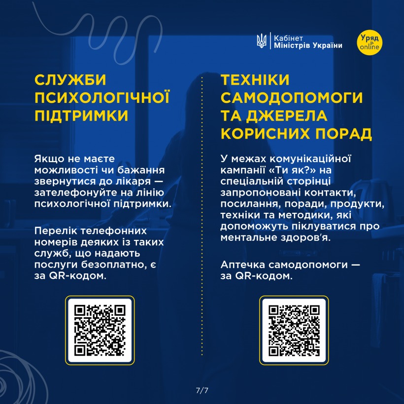 Де і як отримати безоплатні послуги з ментального здоров'я