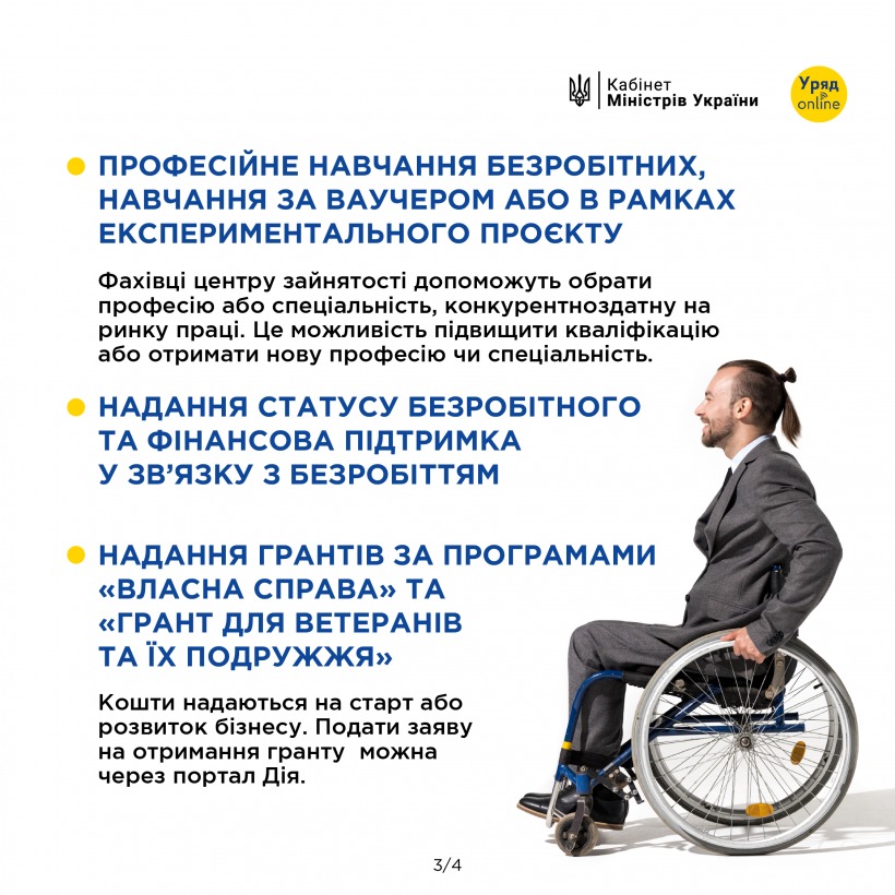 Працевлаштування людей з інвалідністю